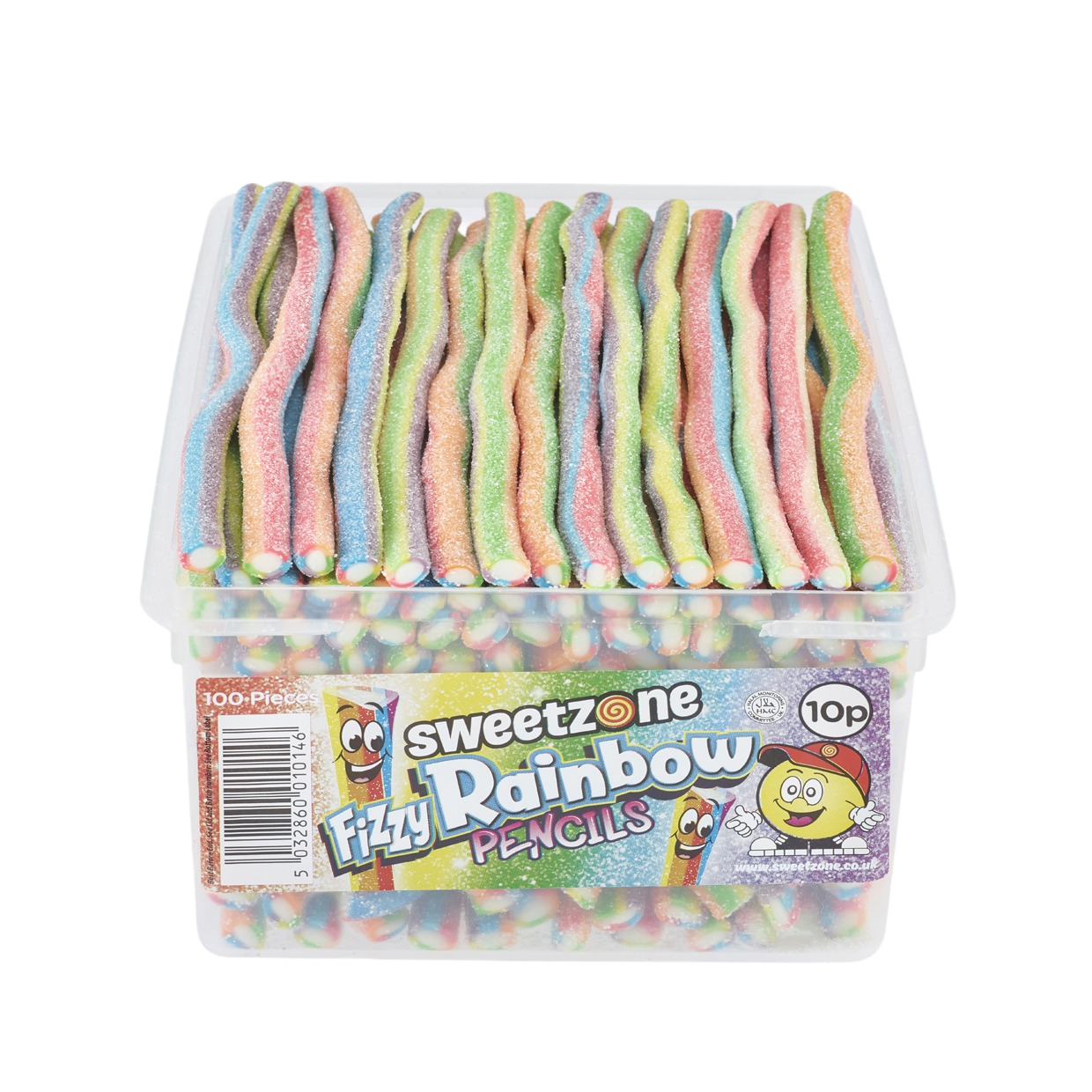 Fizzy Rainbow Pencils