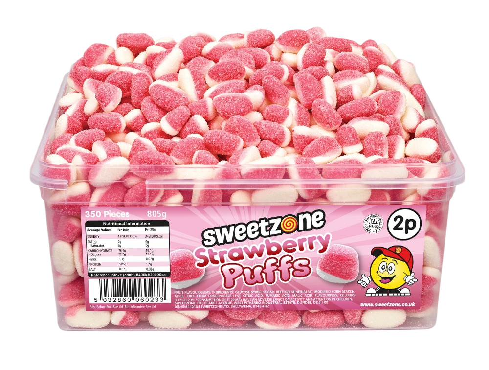 Strawberry Puffs