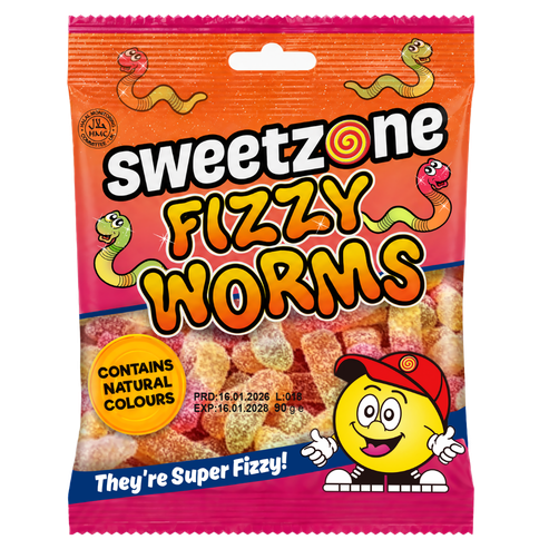 Fizzy Worms 90g