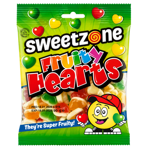 Fruity Hearts 90g