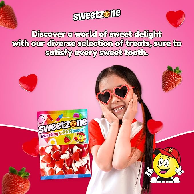 Strawberry & Cream Hearts