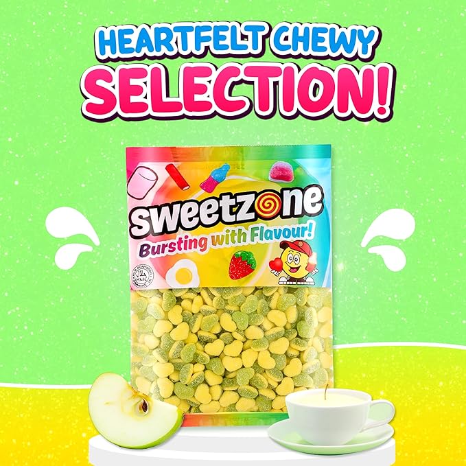 Apple & Custard Hearts