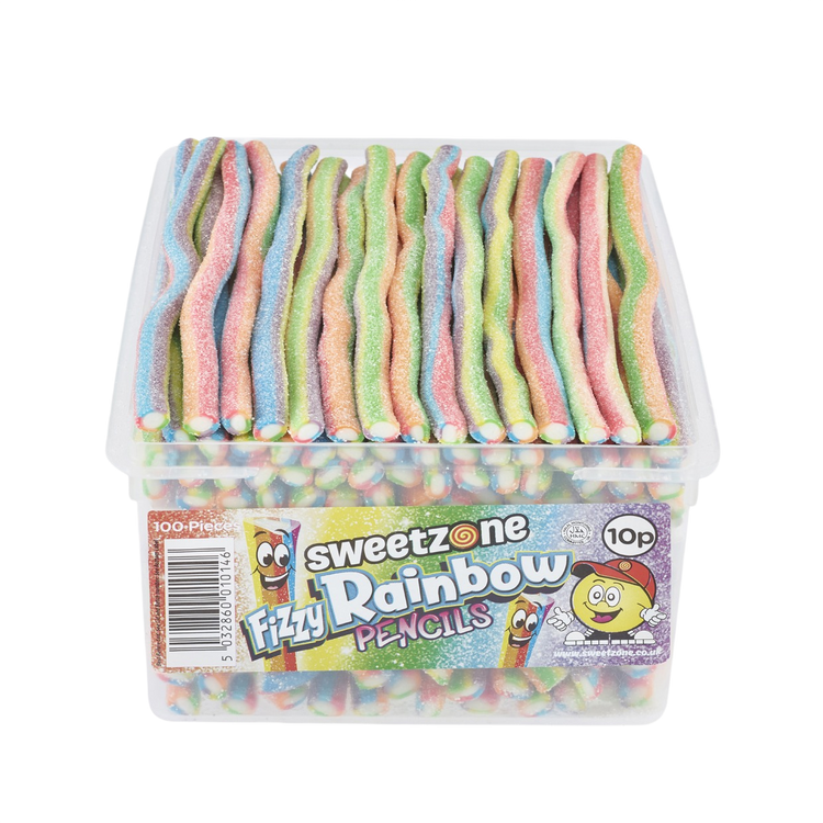 Fizzy Rainbow Pencils