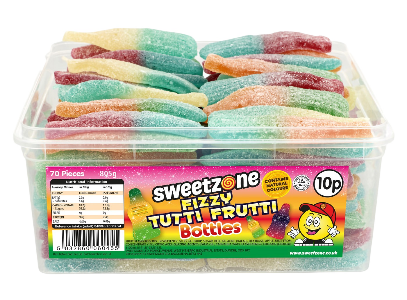 Giant Tutti Frutti Bottles