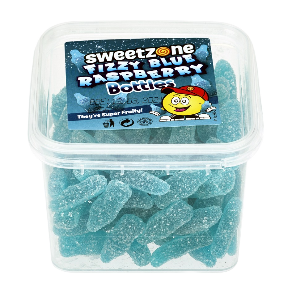 Blue Raspberry Bottles 170g – Sweetzone Shop