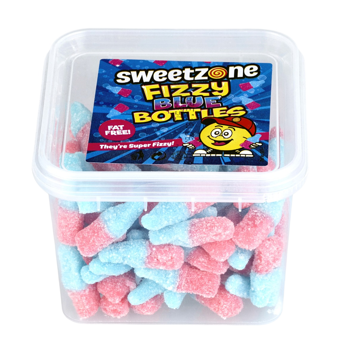 Fizzy Blue Bottles 170g