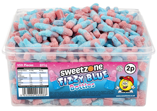 Fizzy Blue Bottles