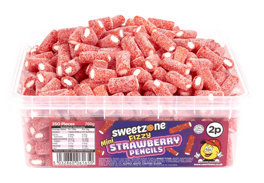 Mini Fizzy Strawberry Pencils