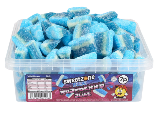 Blue Raspberry Slices