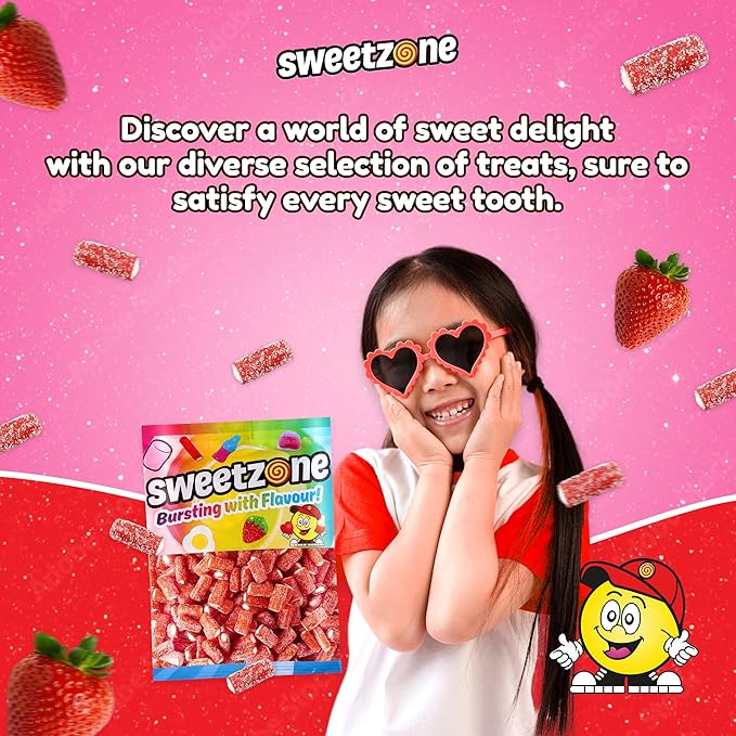 Mini Fizzy Strawberry Pencils