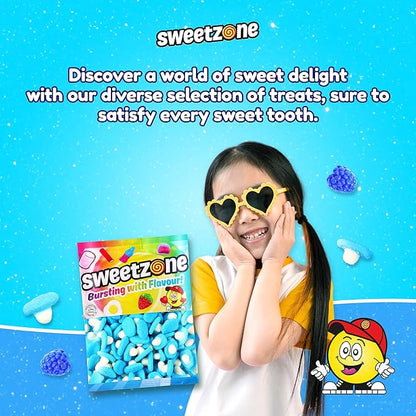 Jelly Blue Twist Kisses
