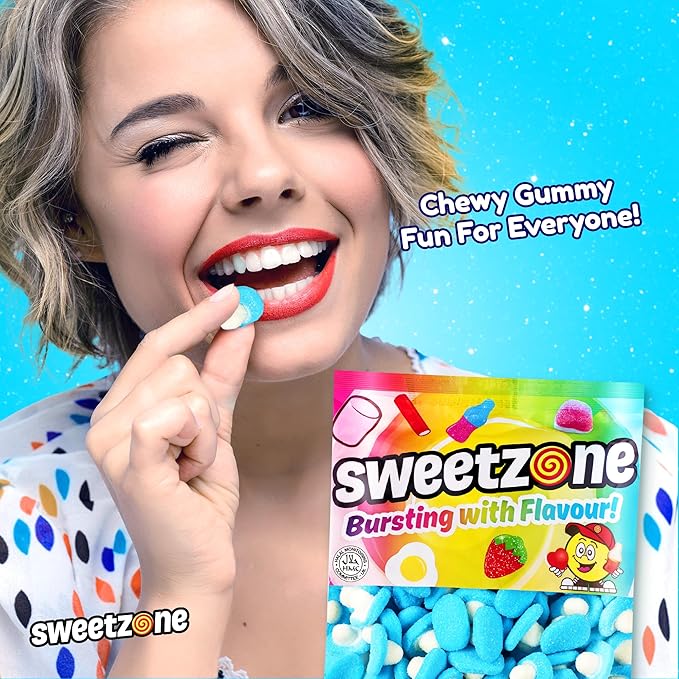Jelly Blue Twist Kisses