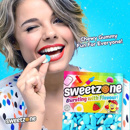 Jelly Blue Twist Kisses