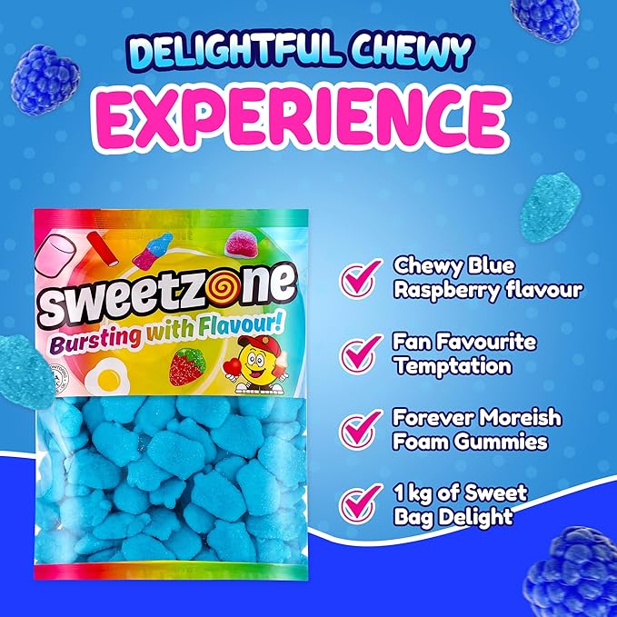 Foam Blue Raspberry