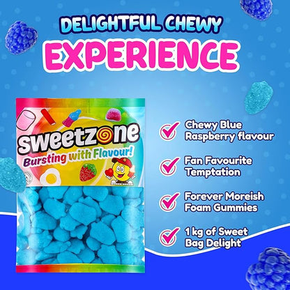 Foam Blue Raspberry