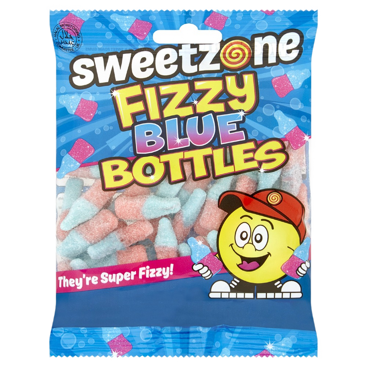 Fizzy Blue Bottles 90g