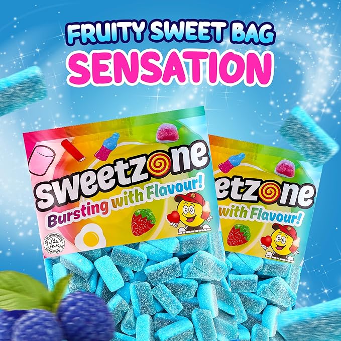 Blue Raspberry Slices