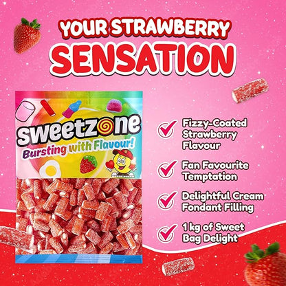 Mini Fizzy Strawberry Pencils