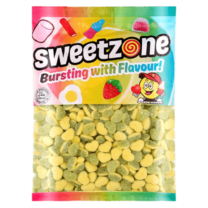 Apple & Custard Hearts