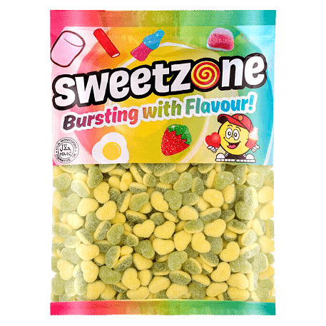 Apple & Custard Hearts
