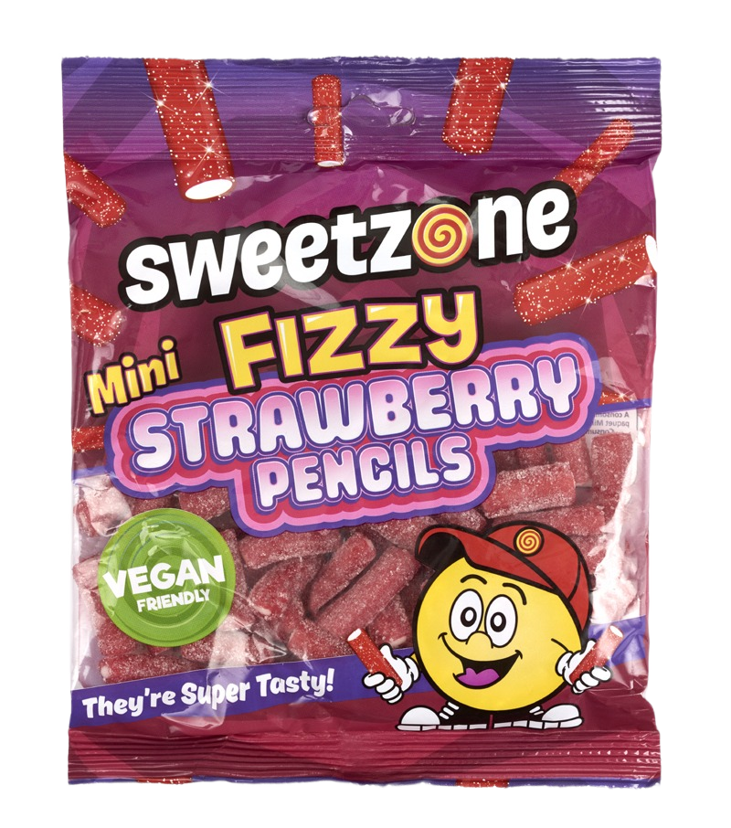 Mini Fizzy Strawberry Pencils