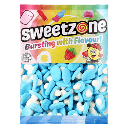 Blue Raspberry Mushrooms