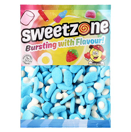 Blue Raspberry Mushrooms