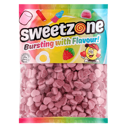 Fizzy Strawberry Hearts