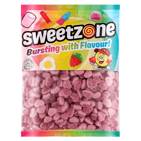 Fizzy Strawberry Hearts
