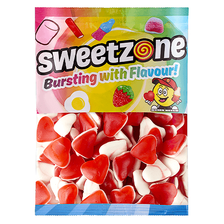 Strawberry & Cream Hearts